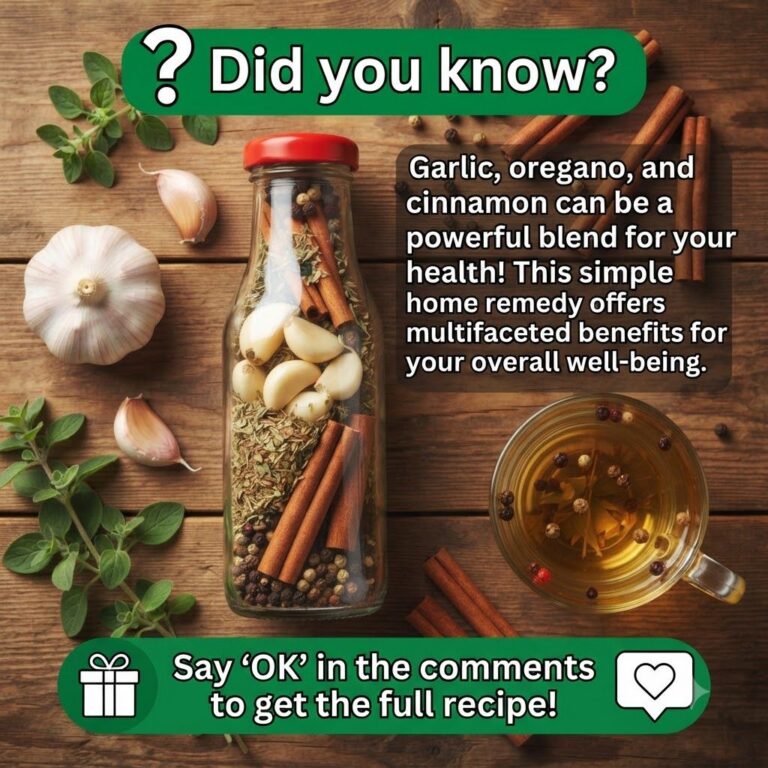A visually appealing arrangement of fresh garlic cloves dried oregano leaves and cinnamon sticks possibly with some powd