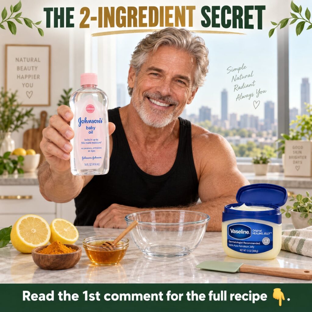 A smiling 70-year-old man with smooth youthful-looking skin exuding vitality and looking much younger than his age