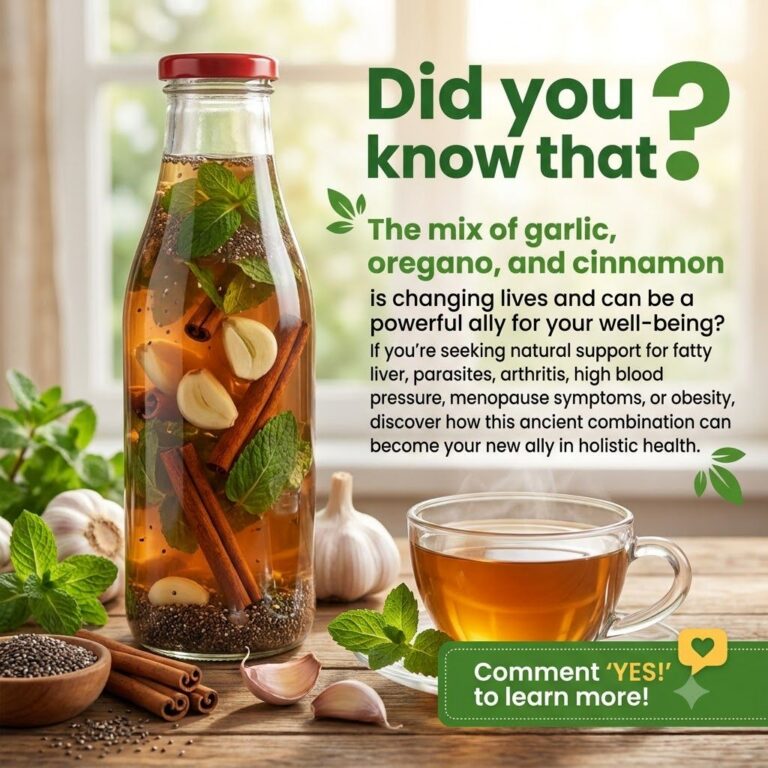 A beautiful arrangement of fresh garlic cloves dried oregano leaves and cinnamon sticks on a rustic wooden background sy