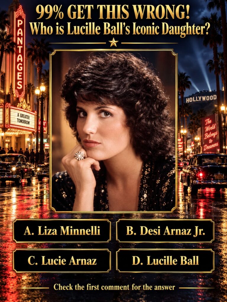 Lucie Arnaz a woman with expressive features smiling and looking towards the viewer reminiscent of her famous mother Luc