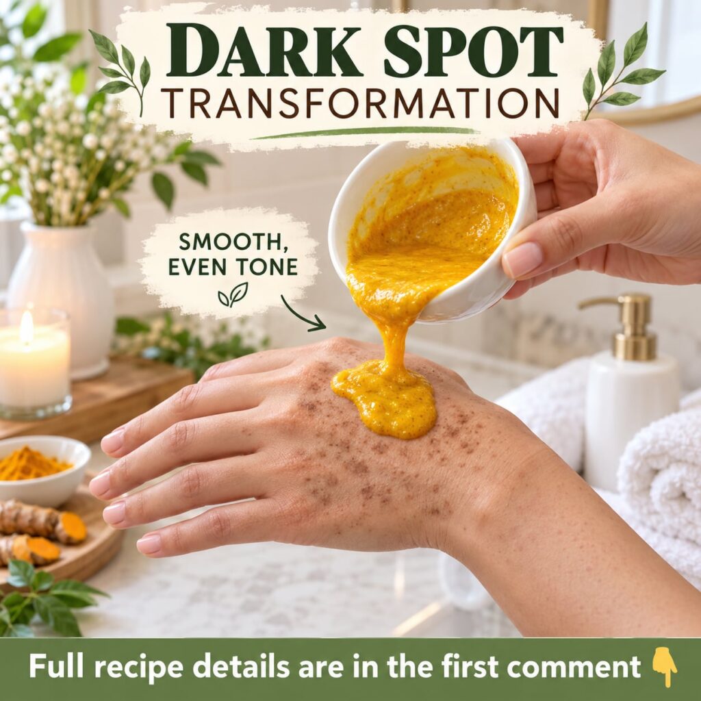 A woman s hands one with visible dark spots and the other significantly clearer demonstrating a before and after transfo