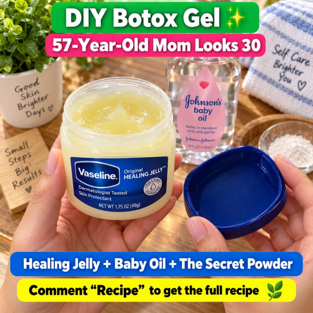 A close-up shot of a woman gently applying a homemade creamy natural face mask to her clean face with her fingertips Her