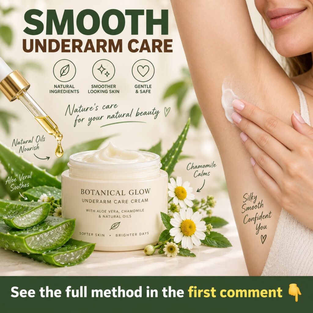 A close-up of a smooth healthy underarm symbolizing freedom from skin tags and dark spots