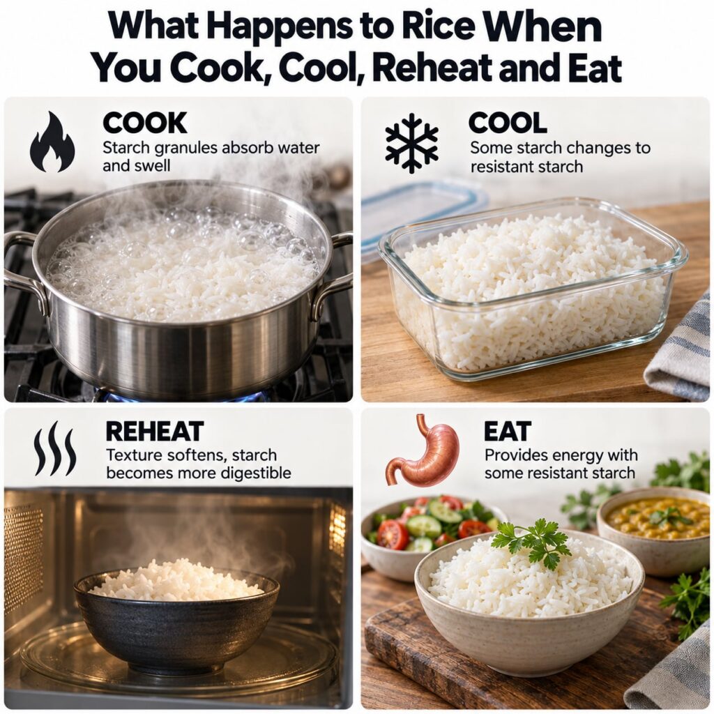 Various common cooking ingredients like oils nuts and sauces on a kitchen counter with some measuring spoons or scales i