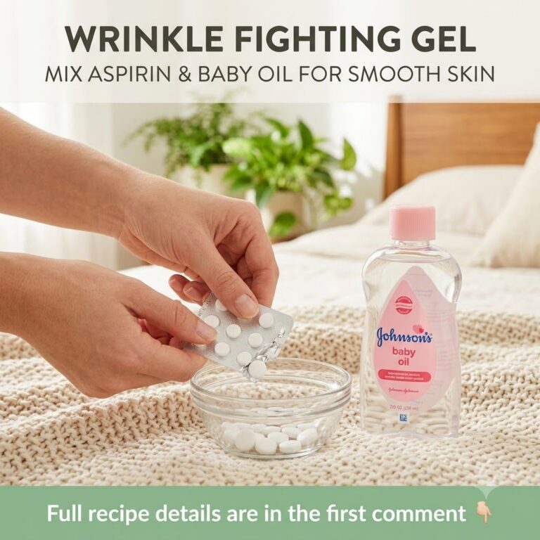 A still life composition showing several white aspirin tablets a bottle of baby oil and a small mortar and pestle sugges