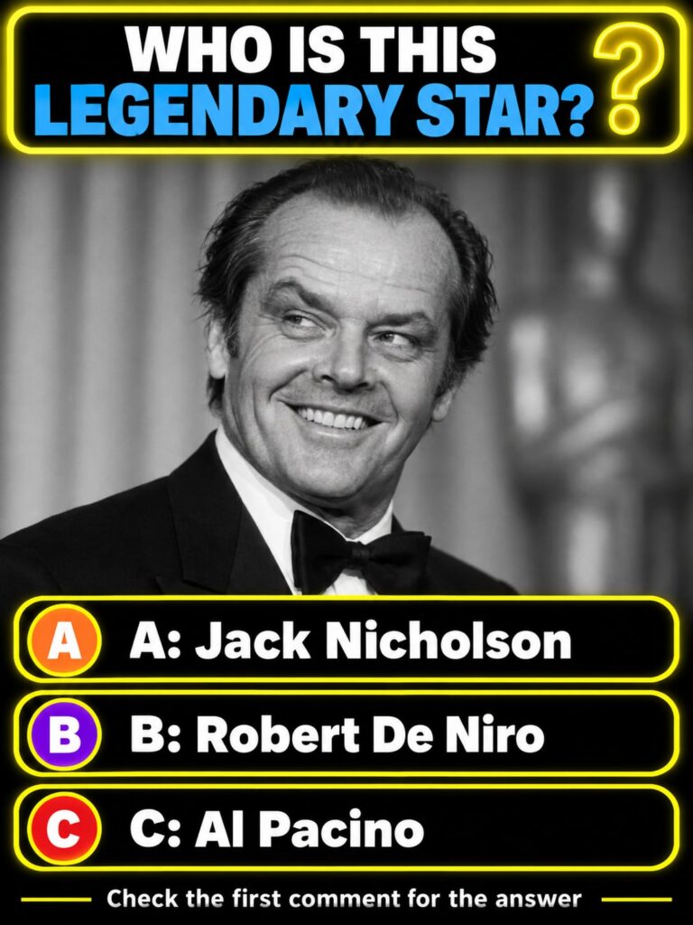 A striking portrait of Jack Nicholson from his prime perhaps from the 1970s or 1980s showing his signature mischievous g