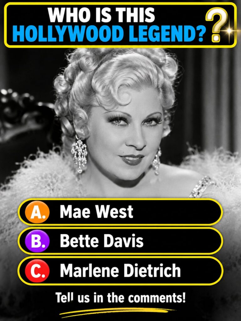 A portrait of Mae West exuding confidence and glamour likely from her Golden Age Hollywood career