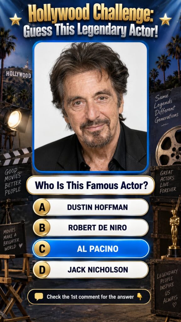 A close-up of a classic movie actor resembling Charlie Chaplin with Guess The Actor text overlaid presented as a trivia