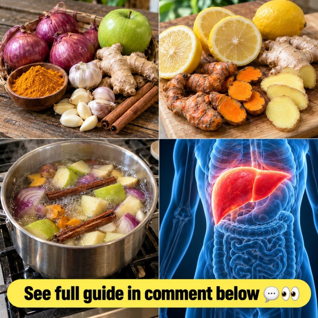A close-up shot of fresh turmeric root ginger root and bright yellow lemons arranged on a rustic wooden surface suggesti