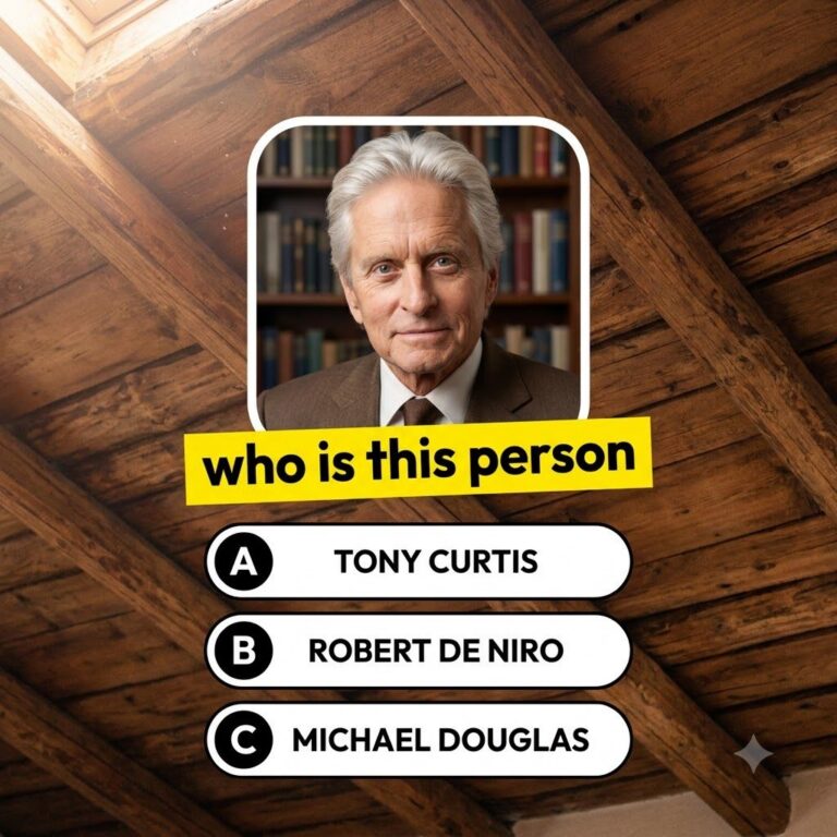 A sophisticated portrait of Michael Douglas in his later years exuding wisdom and experience