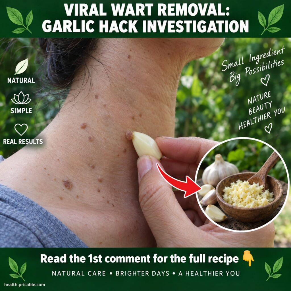 Close-up of a garlic clove with several peeled cloves around it suggesting a preparation for a remedy