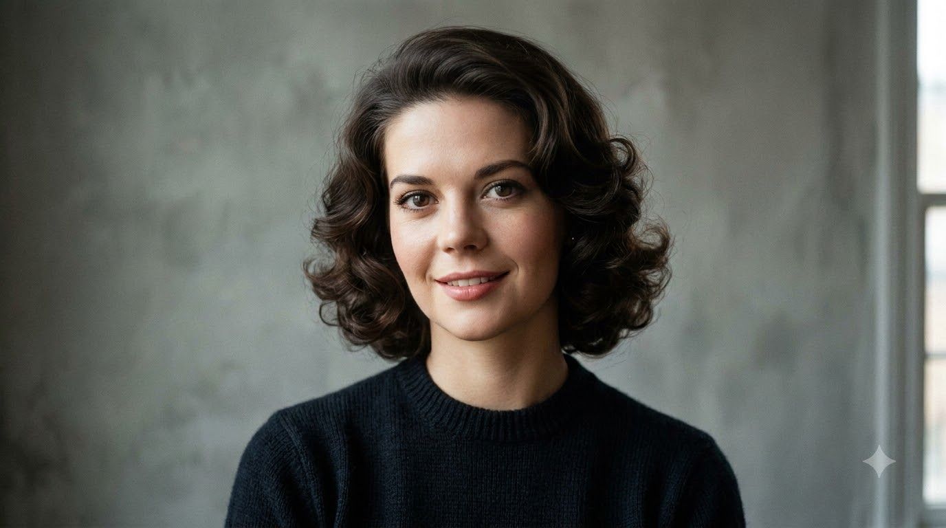 A portrait of Natalie Wood smiling