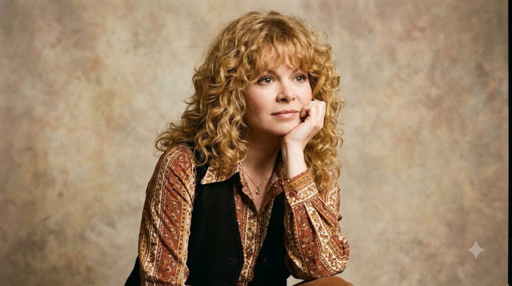 A real publicity photo of Sally Struthers as Gloria Stivic from All in the Family showing her characteristic blonde hair