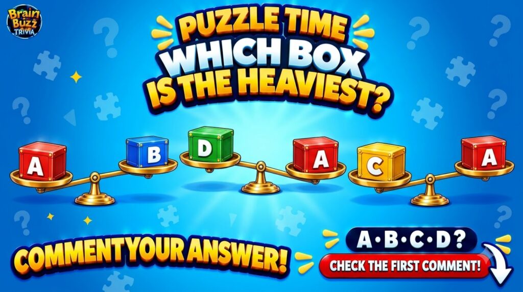 Three sets of golden balance scales stacked vertically on a vibrant blue background with puzzle piece overlays Each scal