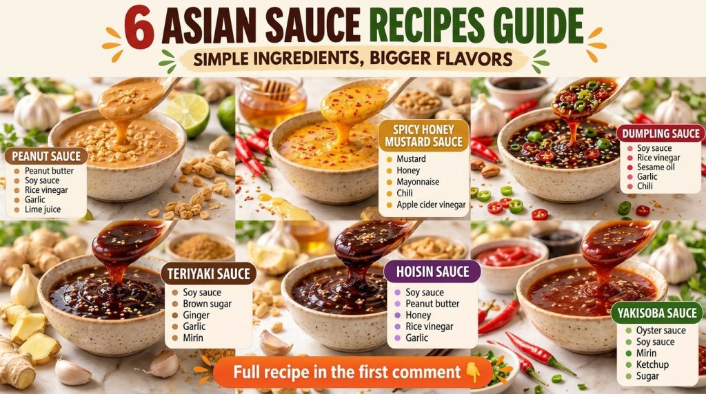 A bowl of rich dark brown hoisin sauce with a spoon drizzling some of it back into the bowl There are subtle hints of so