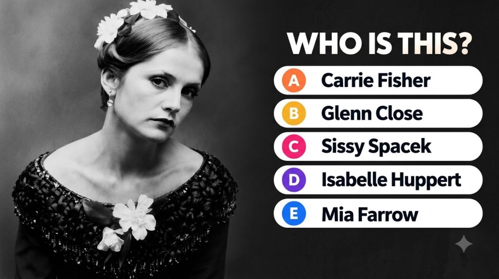 Black and white portrait of a woman in period dress similar to the quiz image She has a contemplative expression intrica