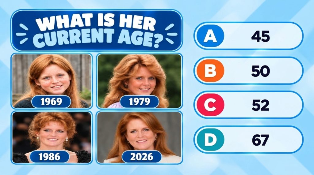 A multiple-choice quiz image featuring a portrait of Julianne Moore with four options Nicole Kidman Amy Adams Julianne M