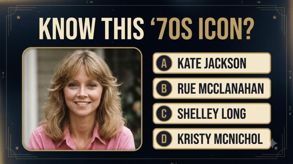 A quiz featuring four portraits of female celebrities arranged in a 2x2 grid Each portrait is in a rectangular frame wit