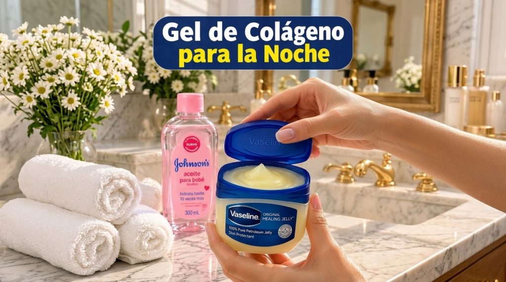 Hands holding an open jar of Vaseline Original Healing Jelly with a gentle dollop of product visible In the blurred back
