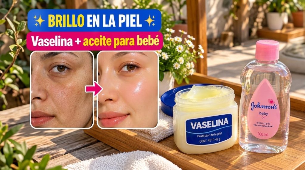 A visual comparison of a woman s face before and after a treatment showing a glowing dewy complexion in the after state