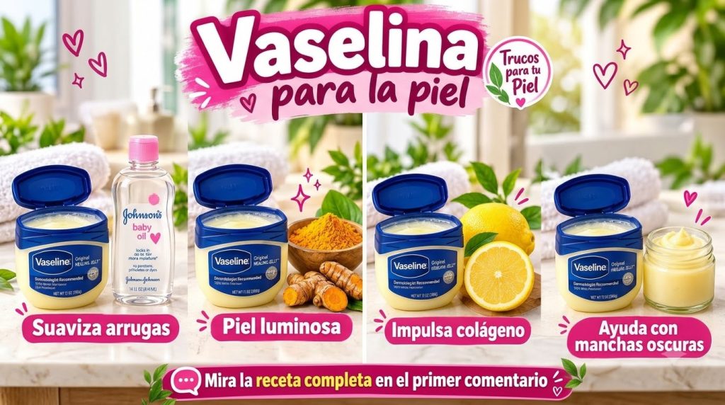 Ingredientes naturales como vaselina cúrcuma en polvo y limones frescos dispuestos sobre una superficie limpia listos pa