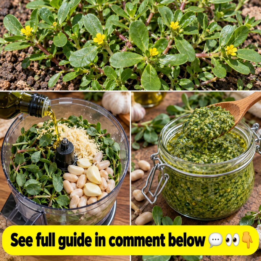 A close-up image showing fresh dandelion leaves bright yellow flowers and a freshly dug dandelion root cleaned and ready