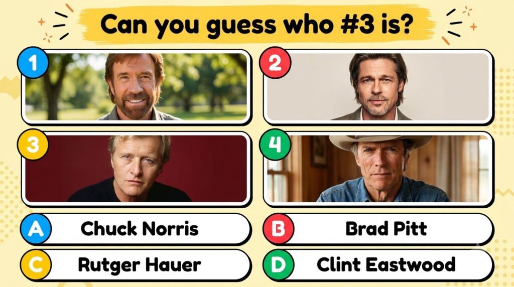 A quiz image showing four classic Hollywood actresses Grace Kelly Audrey Hepburn Elizabeth Taylor Vivien Leigh as option