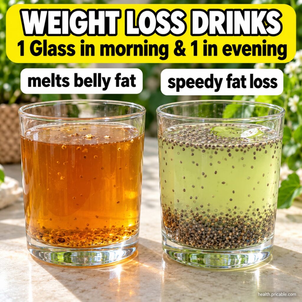 A refreshing morning drink in a glass with lemon and ginger slices next to fresh lemons and ginger on a light background
