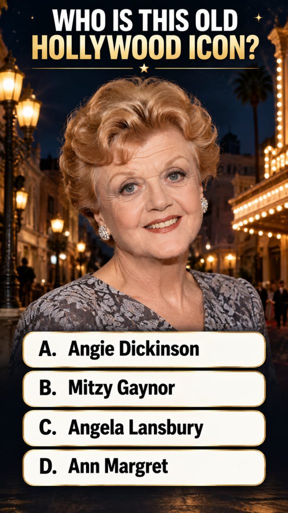 A quiz image featuring a glamorous Old Hollywood actress
