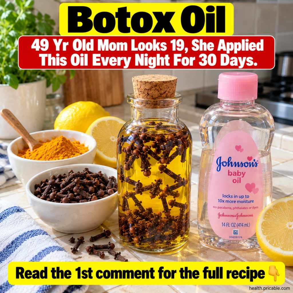 A 49-year-old woman with glowing smooth skin looking significantly younger than her age applying a facial oil at night