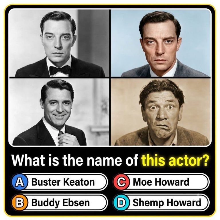 A black and white close-up photo of an older male classic Hollywood actor known for comedy with a distinctive expressive