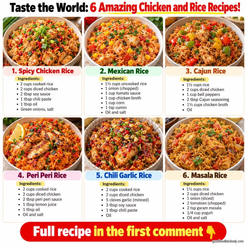 A vibrant and colorful bowl of spicy chicken and rice stir-fry garnished with fresh cilantro and a lime wedge The chicke