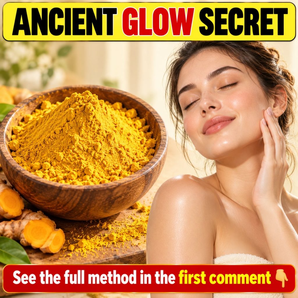 A small bowl of herbal bath powder with dried rose petals and a wooden spoon beside it on a natural background