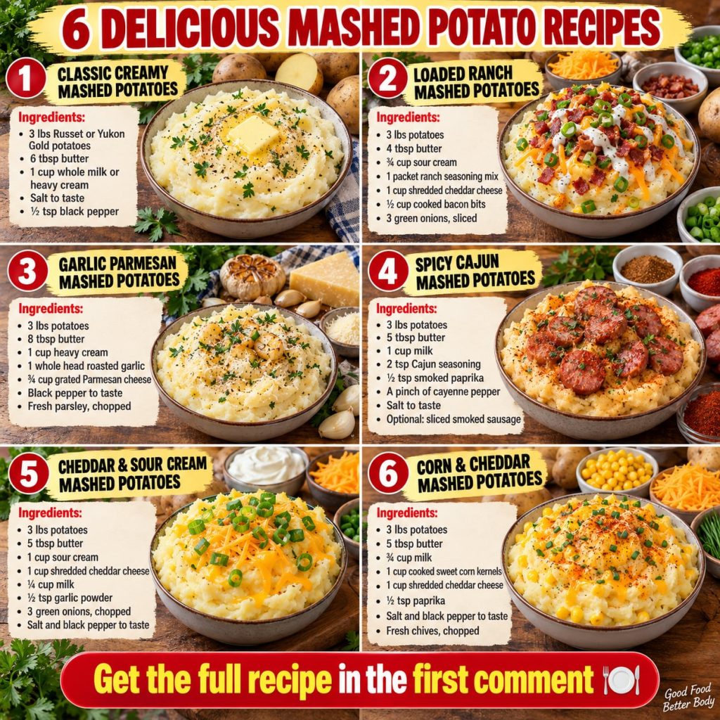 A bowl of creamy light orange-colored mashed potatoes generously seasoned with Cajun spices and garnished with chopped g
