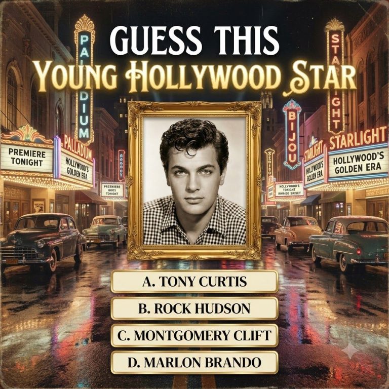 A black and white portrait of a classic Hollywood actor from the Golden Age who could be Tony Curtis Rock Hudson Montgom