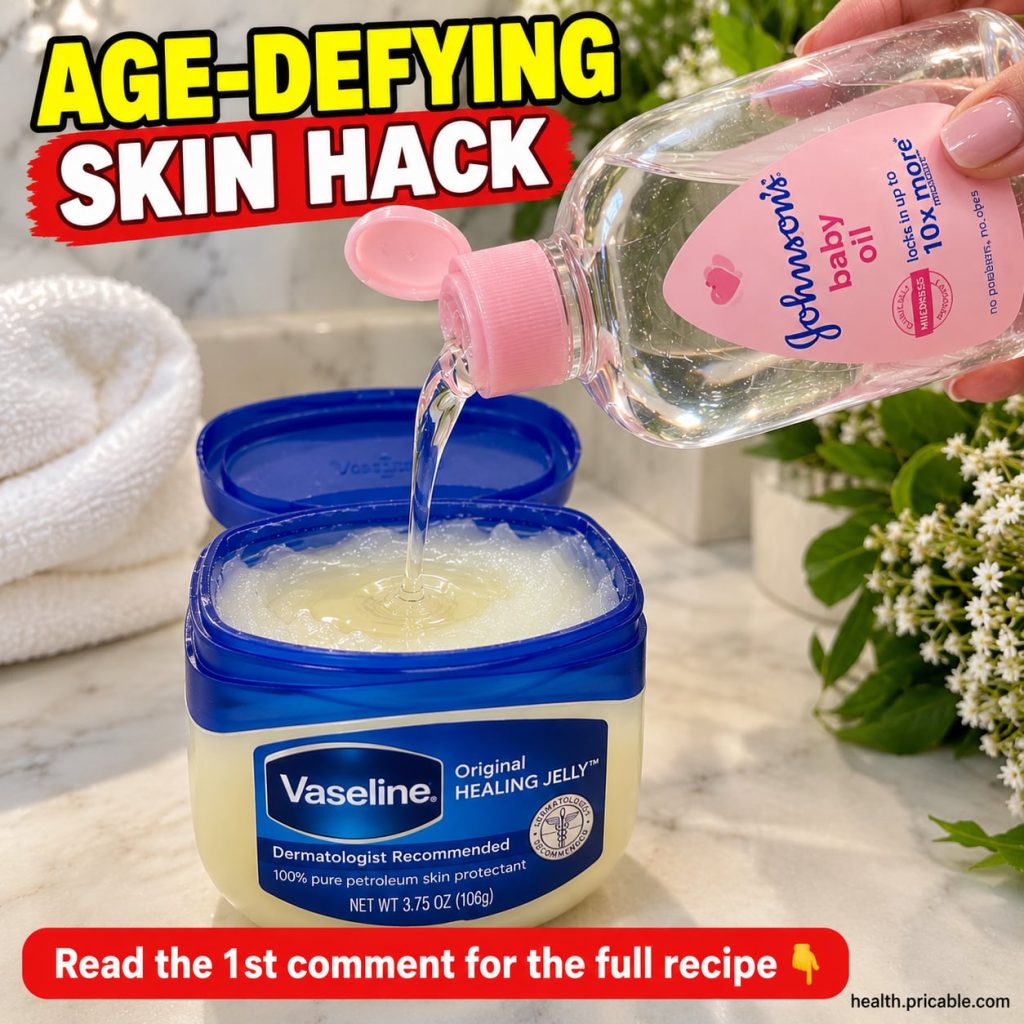 A small glass jar of homemade face balm with a spoon beside it on a light-colored surface with a soft glow in the backgr