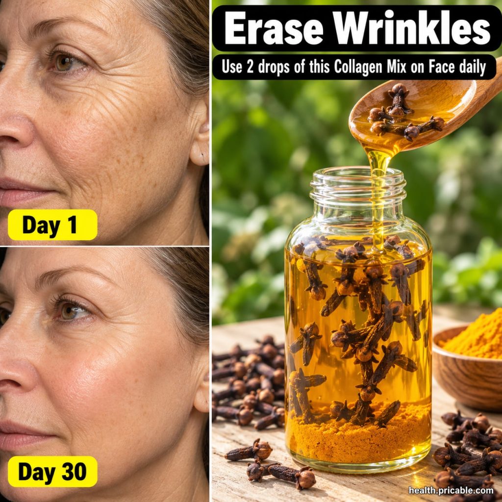 A woman applying a homemade face mask made from natural ingredients to her face with a glowing and smooth skin appearanc
