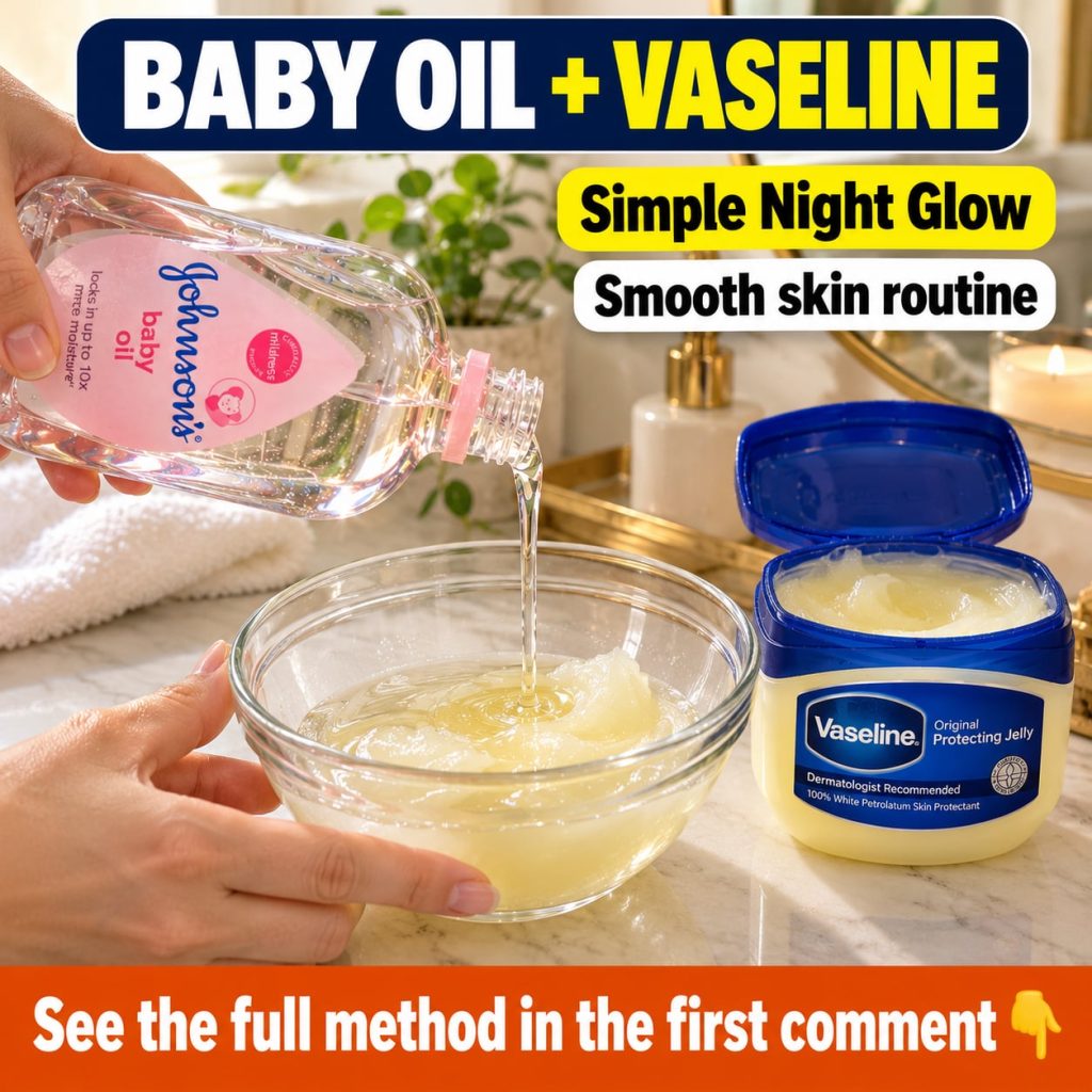 A woman waking up in the morning gently touching her glowing soft skin with a satisfied expression Her face has a health