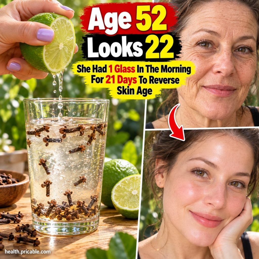 A refreshing glass of a berry-colored collagen drink with berries and mint garnish on a clean bright kitchen counter