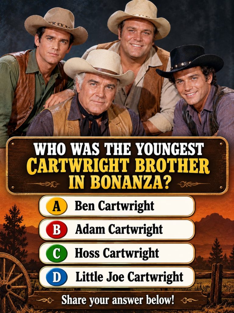 An iconic image of the Cartwright family from Bonanza featuring Ben Adam Hoss and Little Joe on horseback or at the Pond