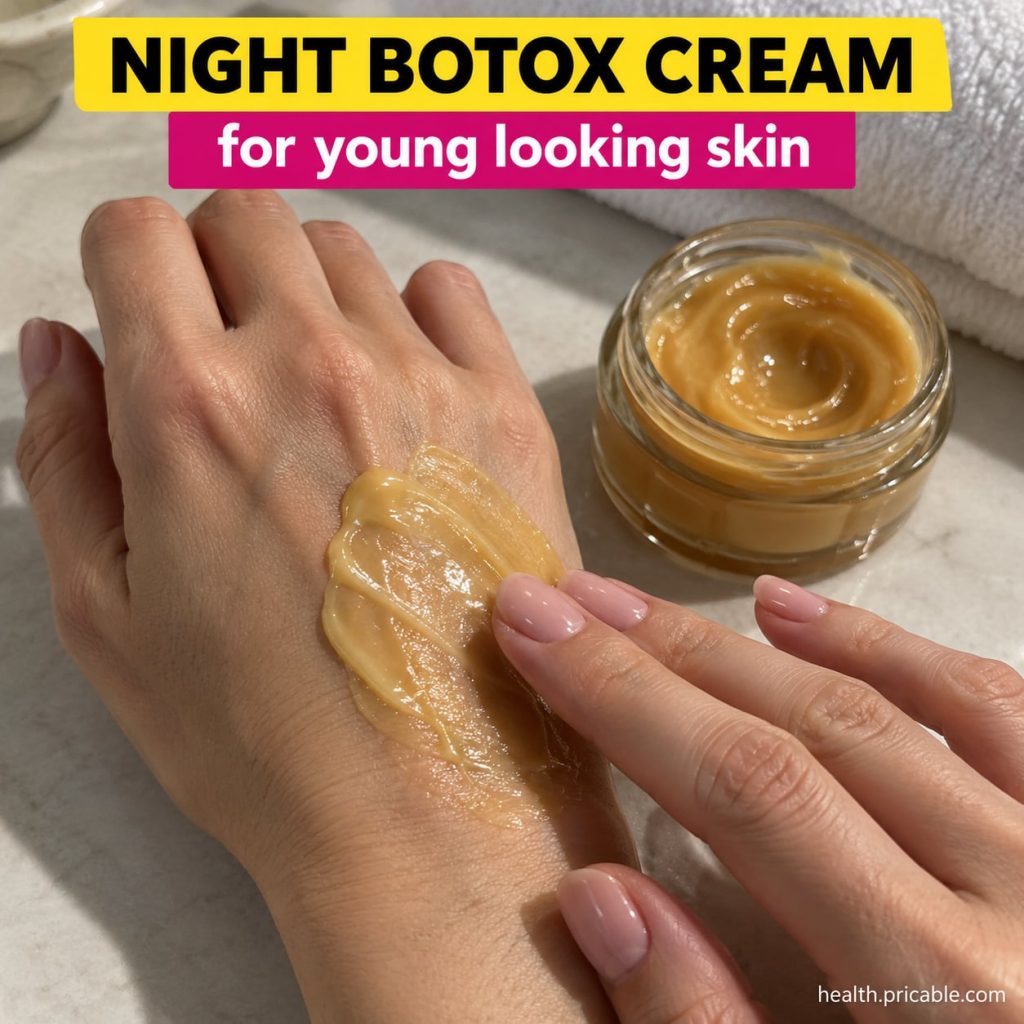 A small bowl with a mixture of ground coffee and baby oil resembling a face cream with a spoon beside it