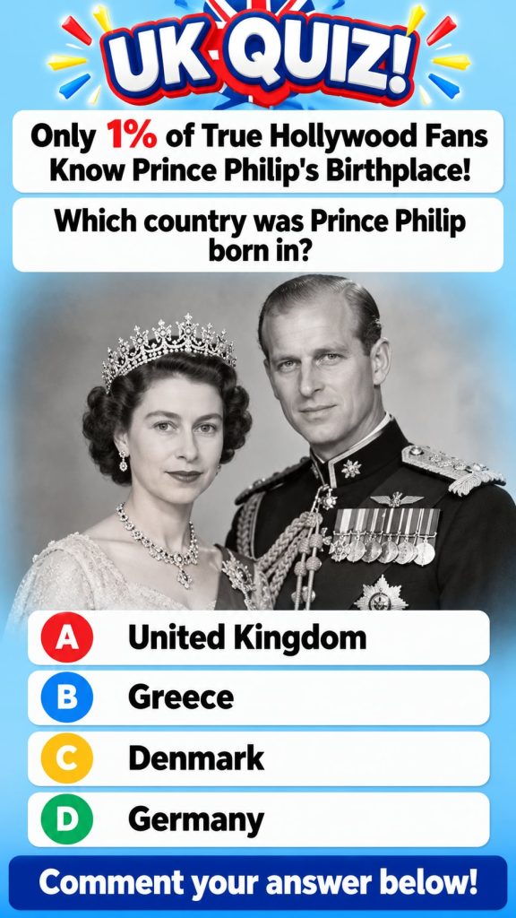 A regal portrait of a young Prince Philip Duke of Edinburgh looking dignified