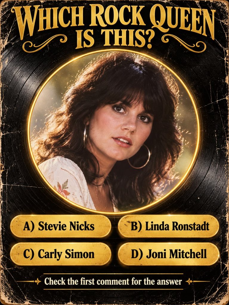 A vintage style portrait of Stevie Nicks from the 1970s capturing her iconic bohemian fashion and ethereal presence