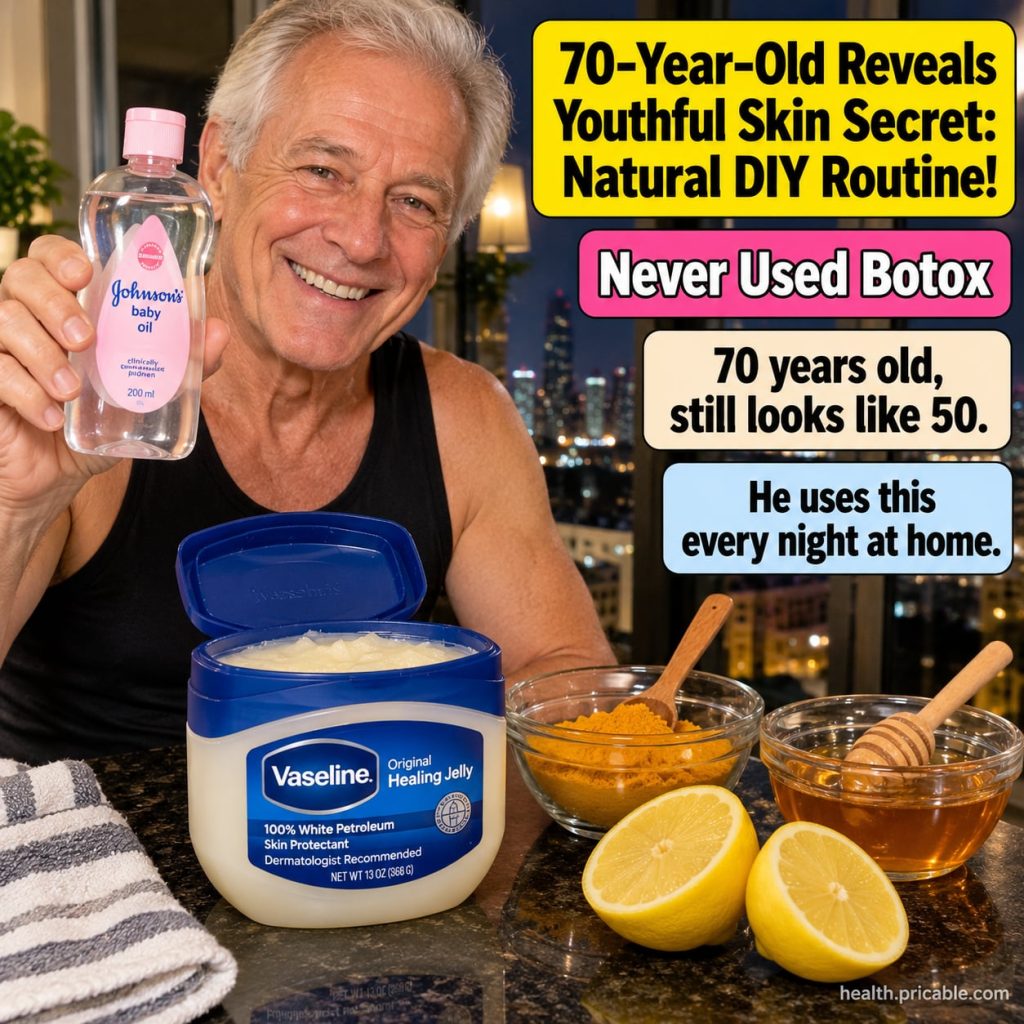 A smiling woman applying a natural face mask made from common kitchen ingredients to her clean face with a soft natural 