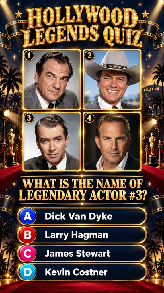 A black and white portrait of a legendary classic Hollywood actor inviting viewers to identify him