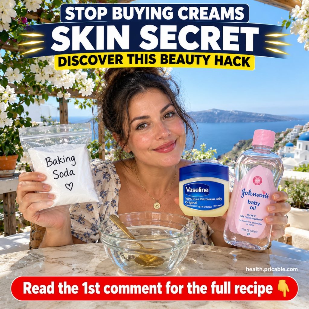A close-up of a small glass jar filled with a creamy yellowish homemade balm next to a tube of Vaseline petroleum jelly