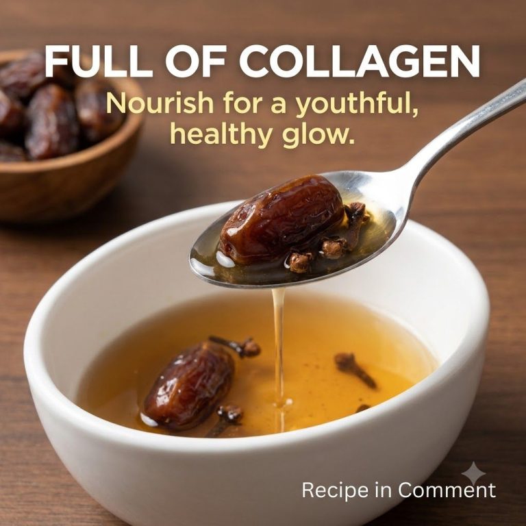 A beautiful homemade date and clove elixir in a glass with fresh dates and whole cloves scattered around suggesting natu