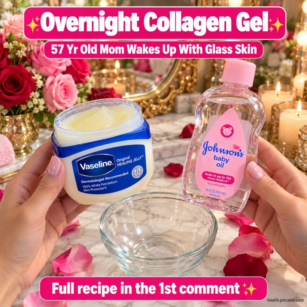 A small glass jar filled with a translucent light-colored gel with a woman s hand gently dipping a fingertip into it The